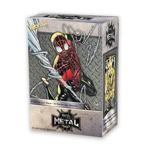 spider man metal universe box|spider man metal universe card box.